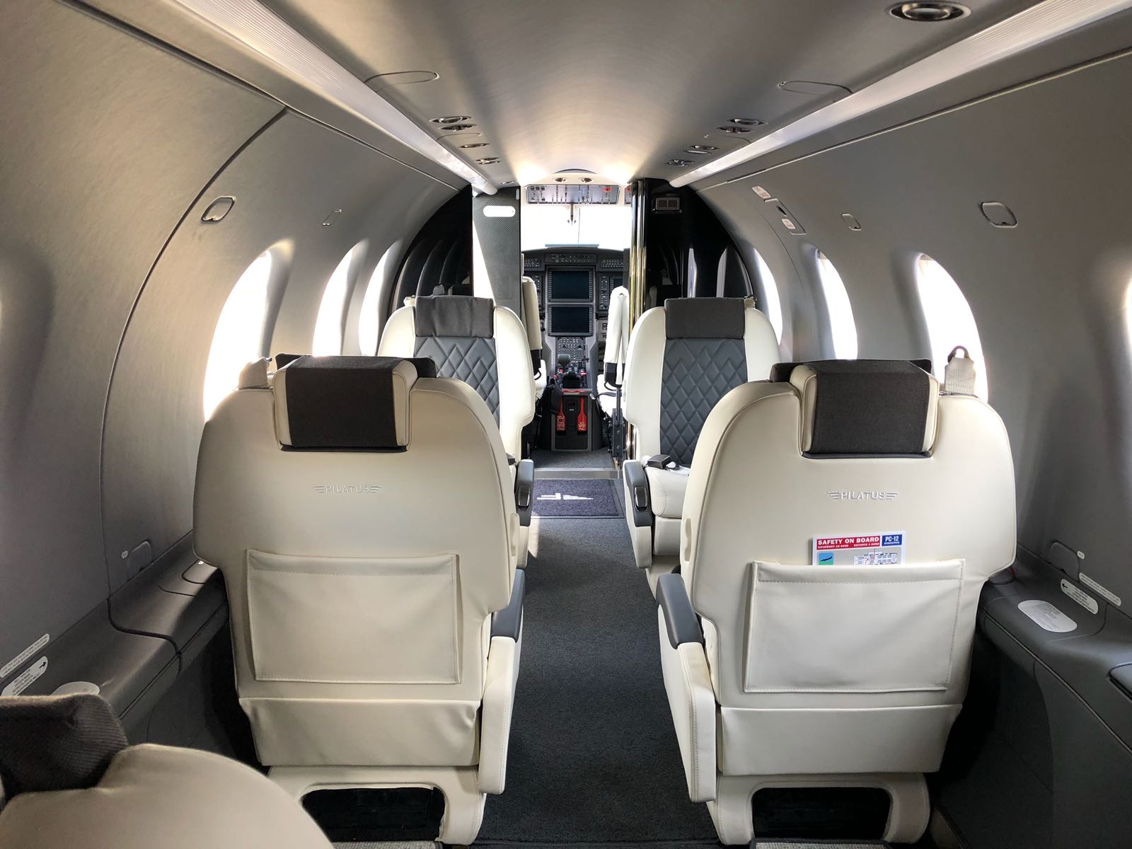 Intérieur du Pilatus PC-12