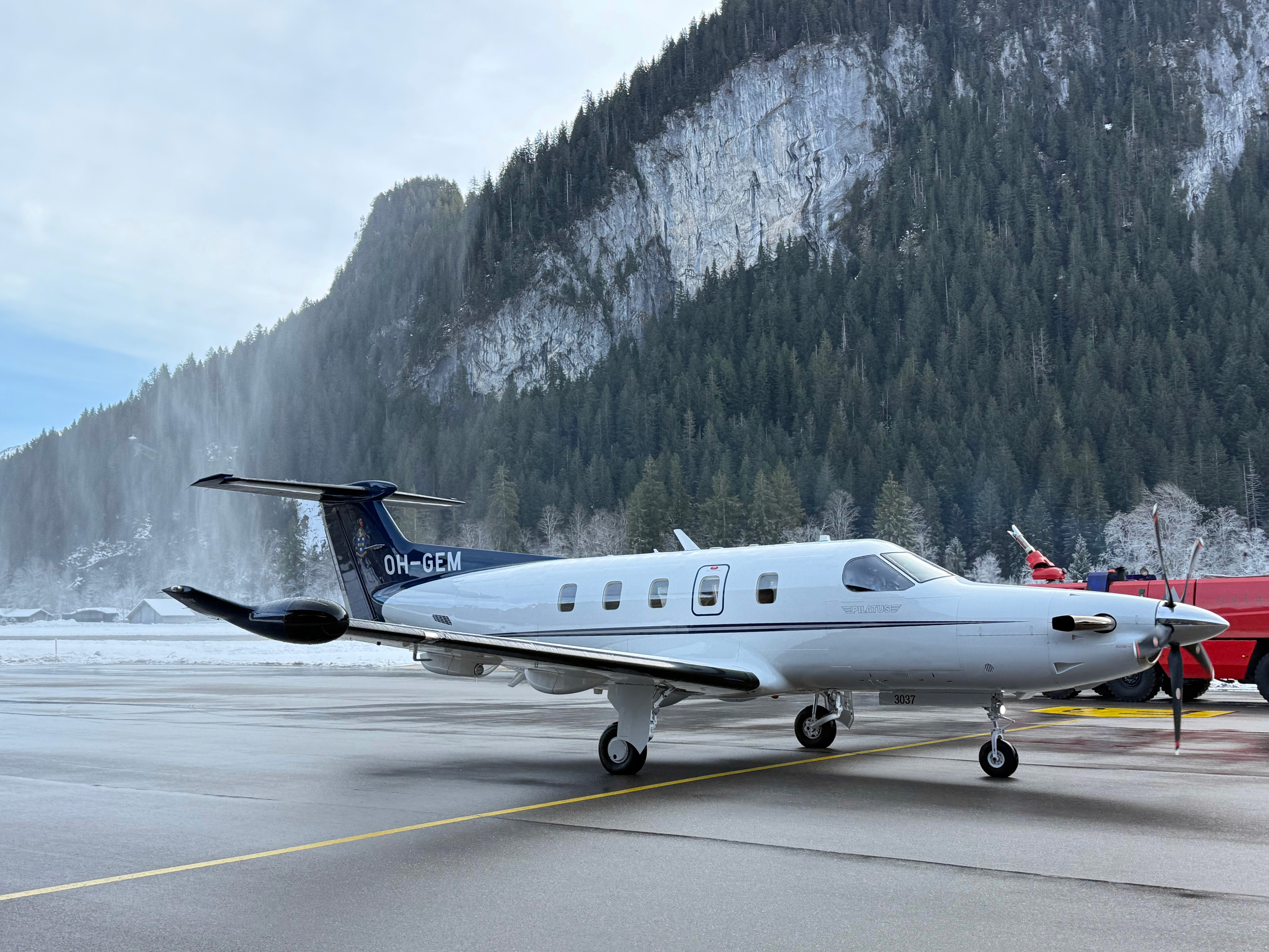 Extérieur du Pilatus PC-12