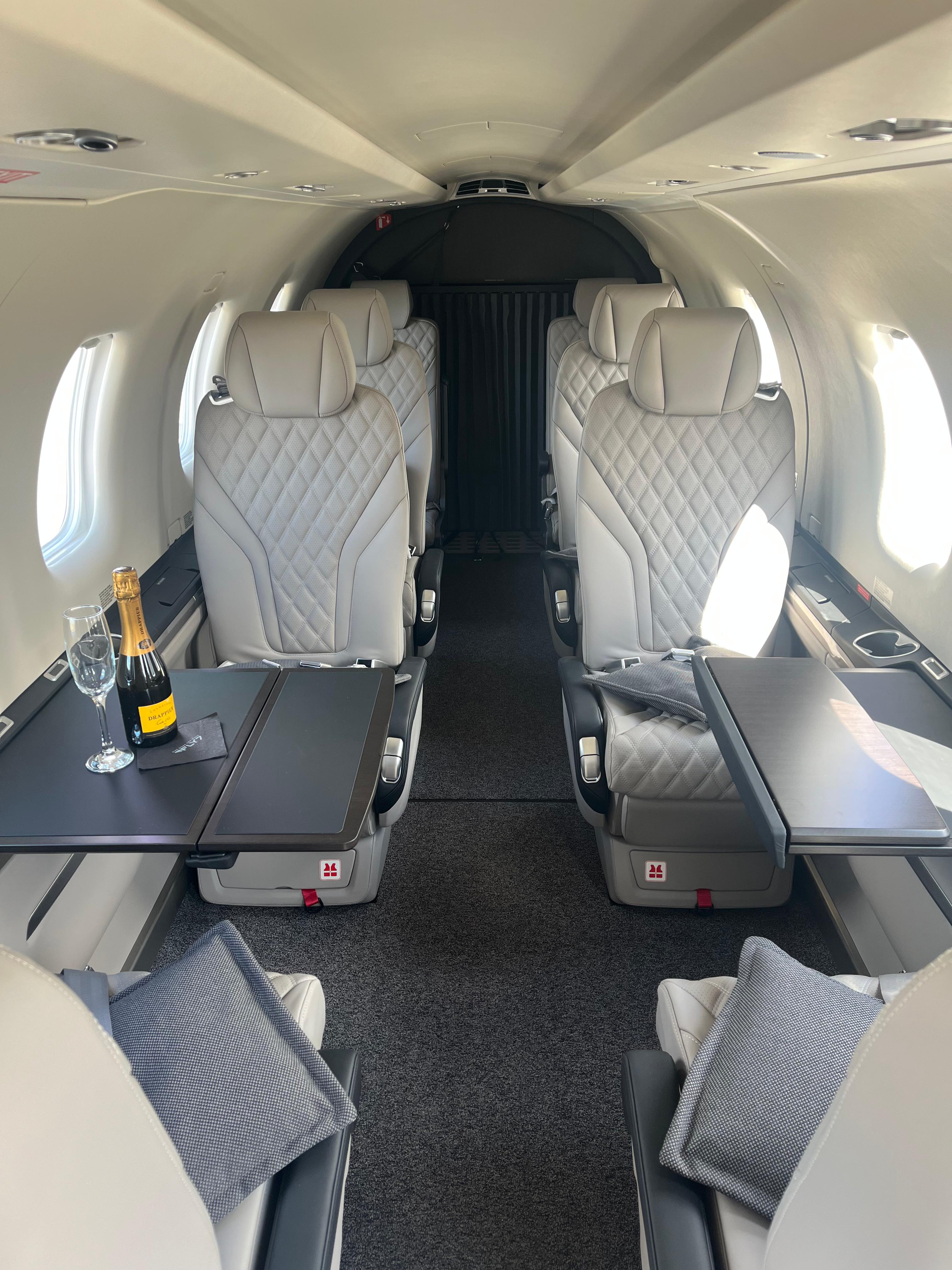 Pilatus PC-12 interior