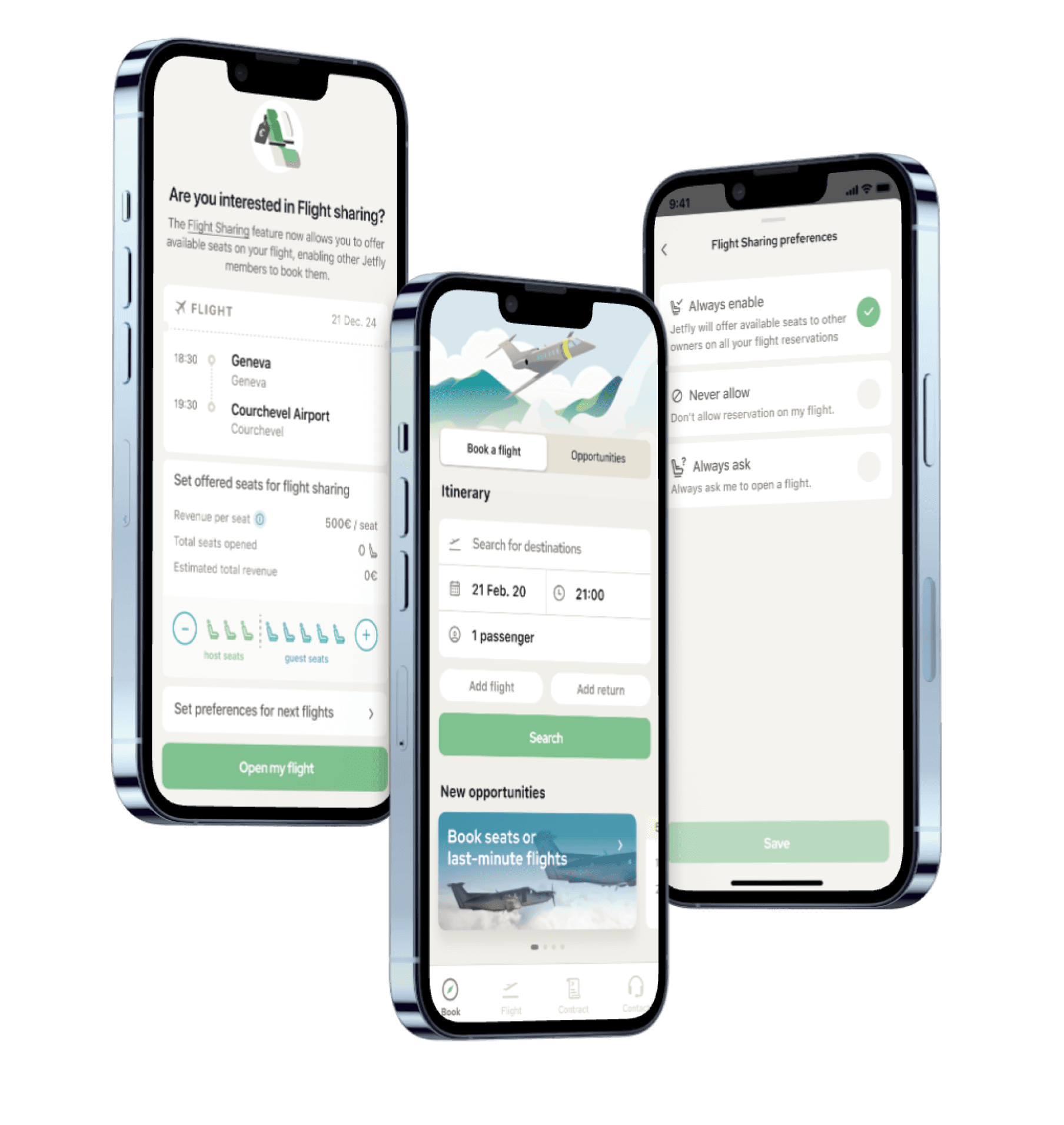 Jetfly customer app