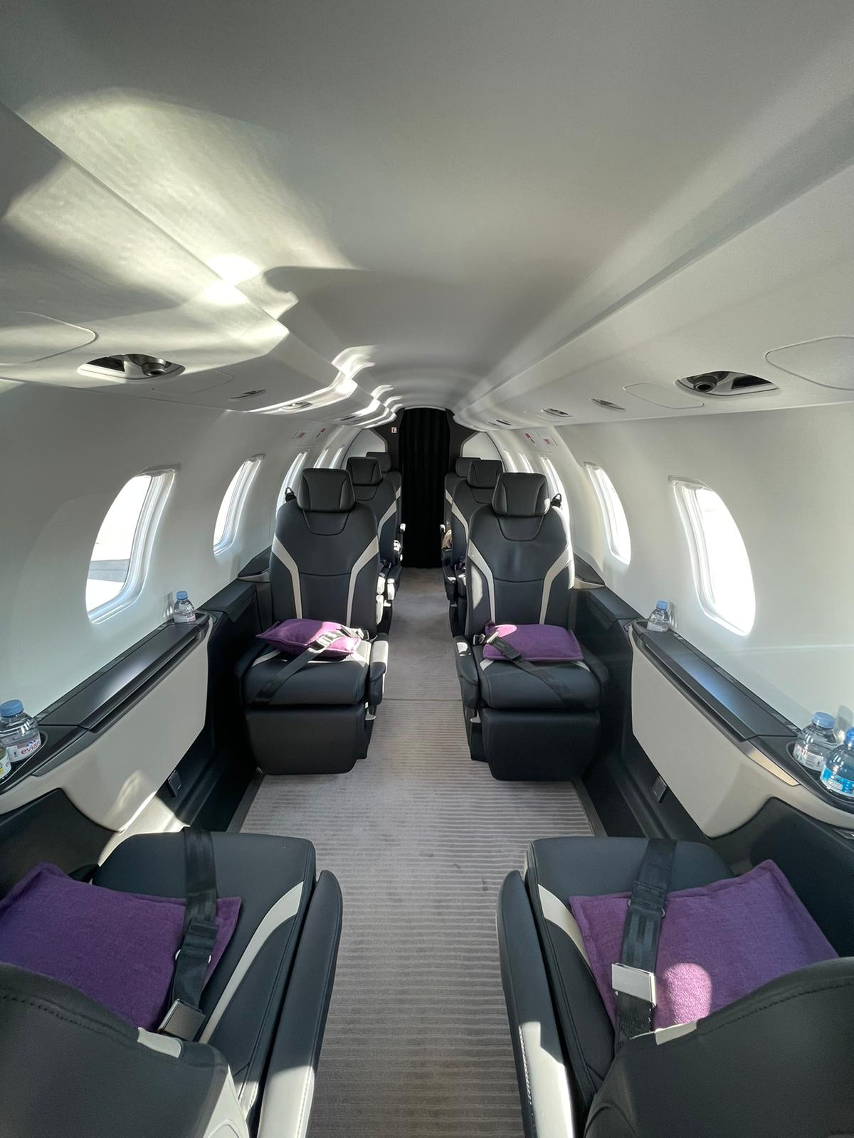 Intérieur du Pilatus PC-24
