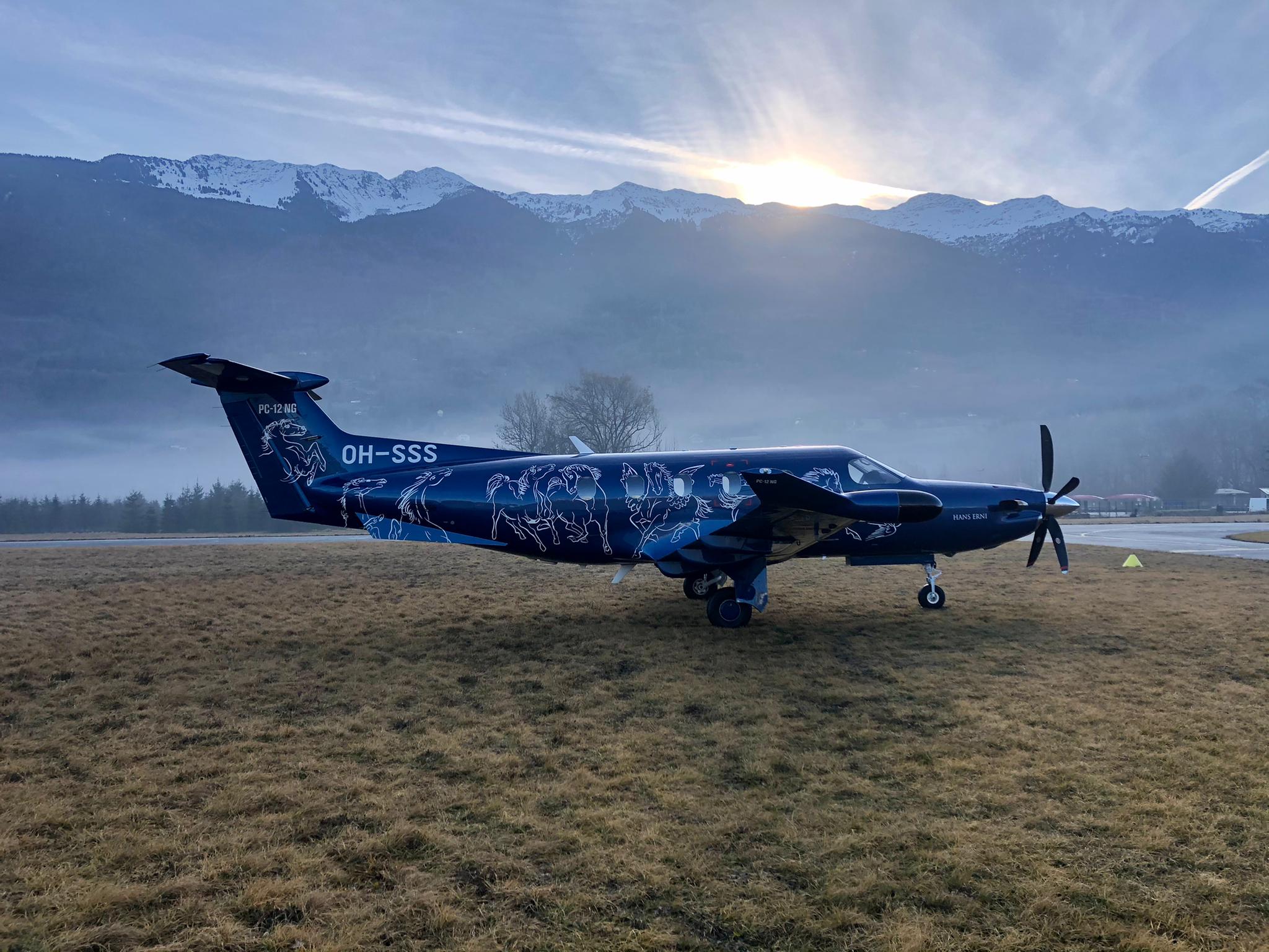 Extérieur du Pilatus PC-12