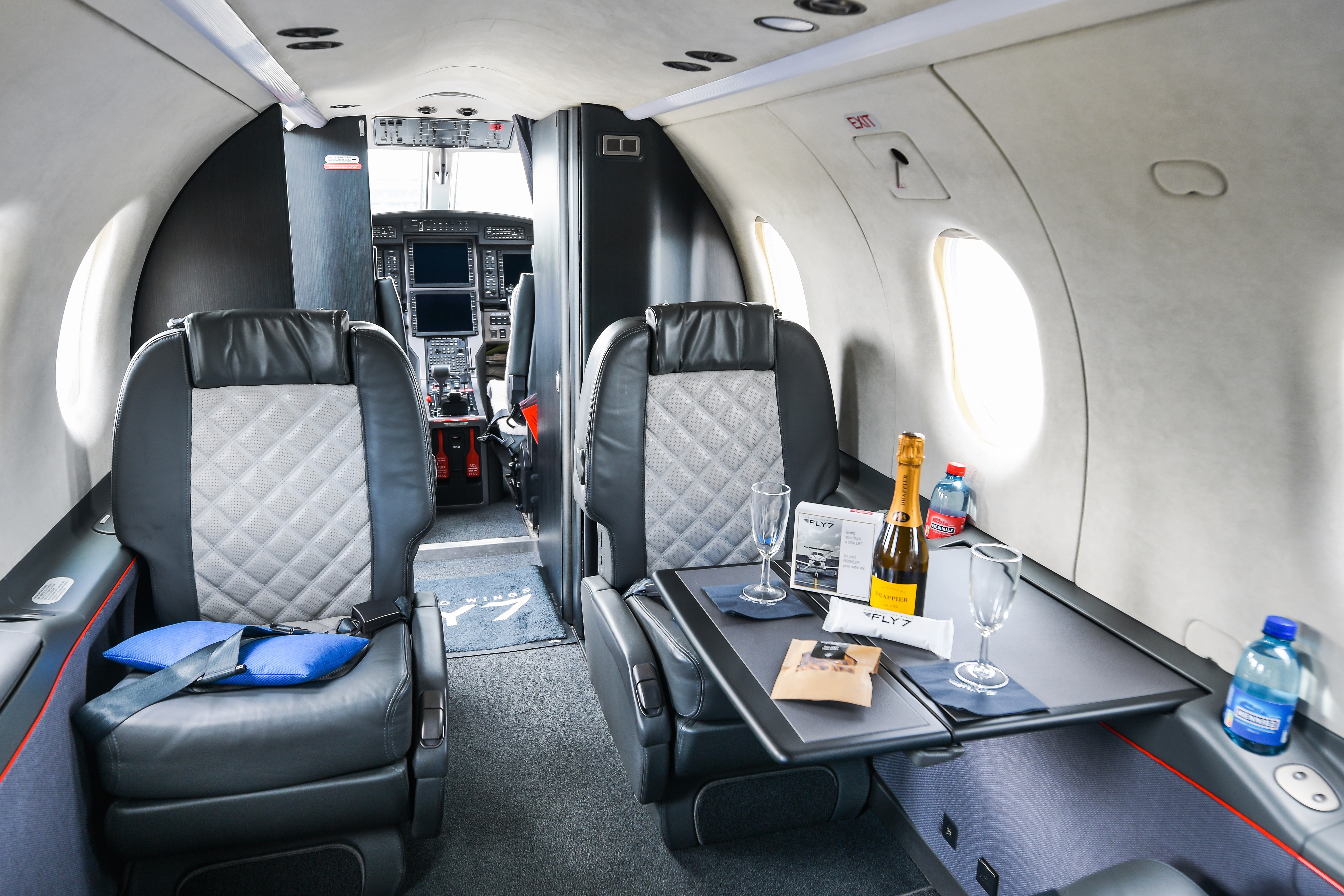 Intérieur du Pilatus PC-12