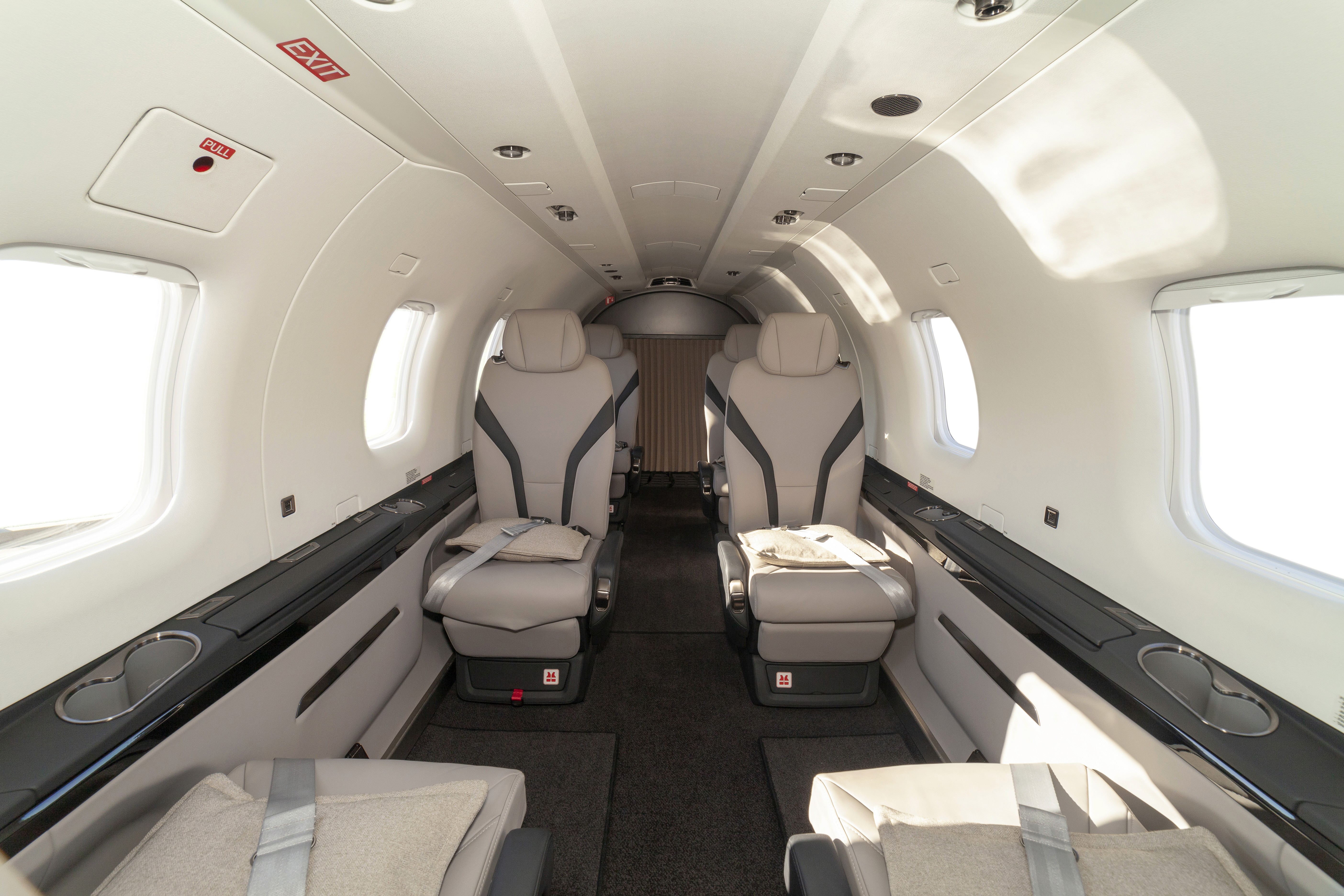 Pilatus PC-12 interior