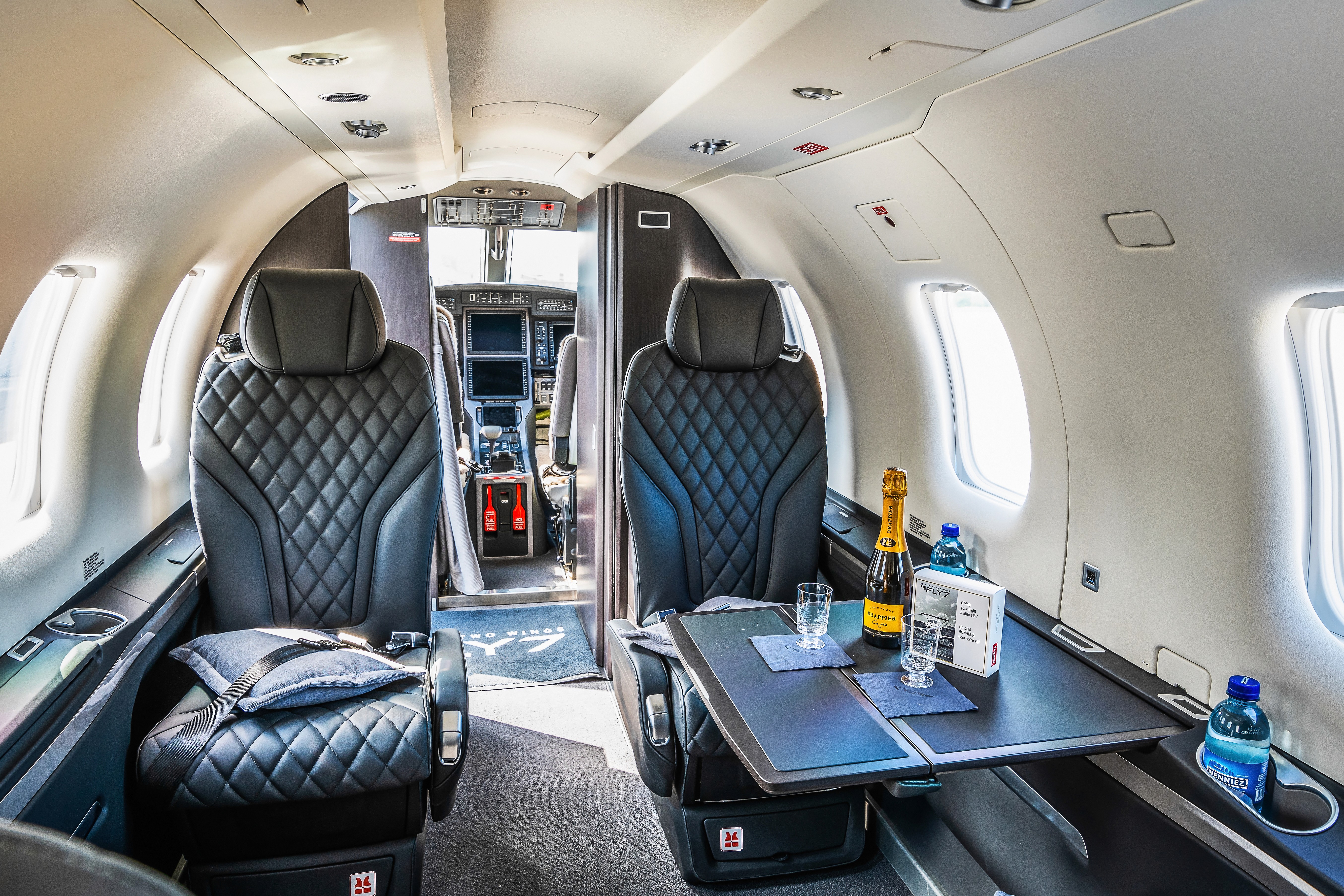 Intérieur du Pilatus PC-12