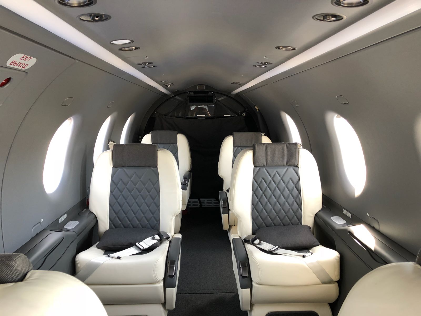 Intérieur du Pilatus PC-12