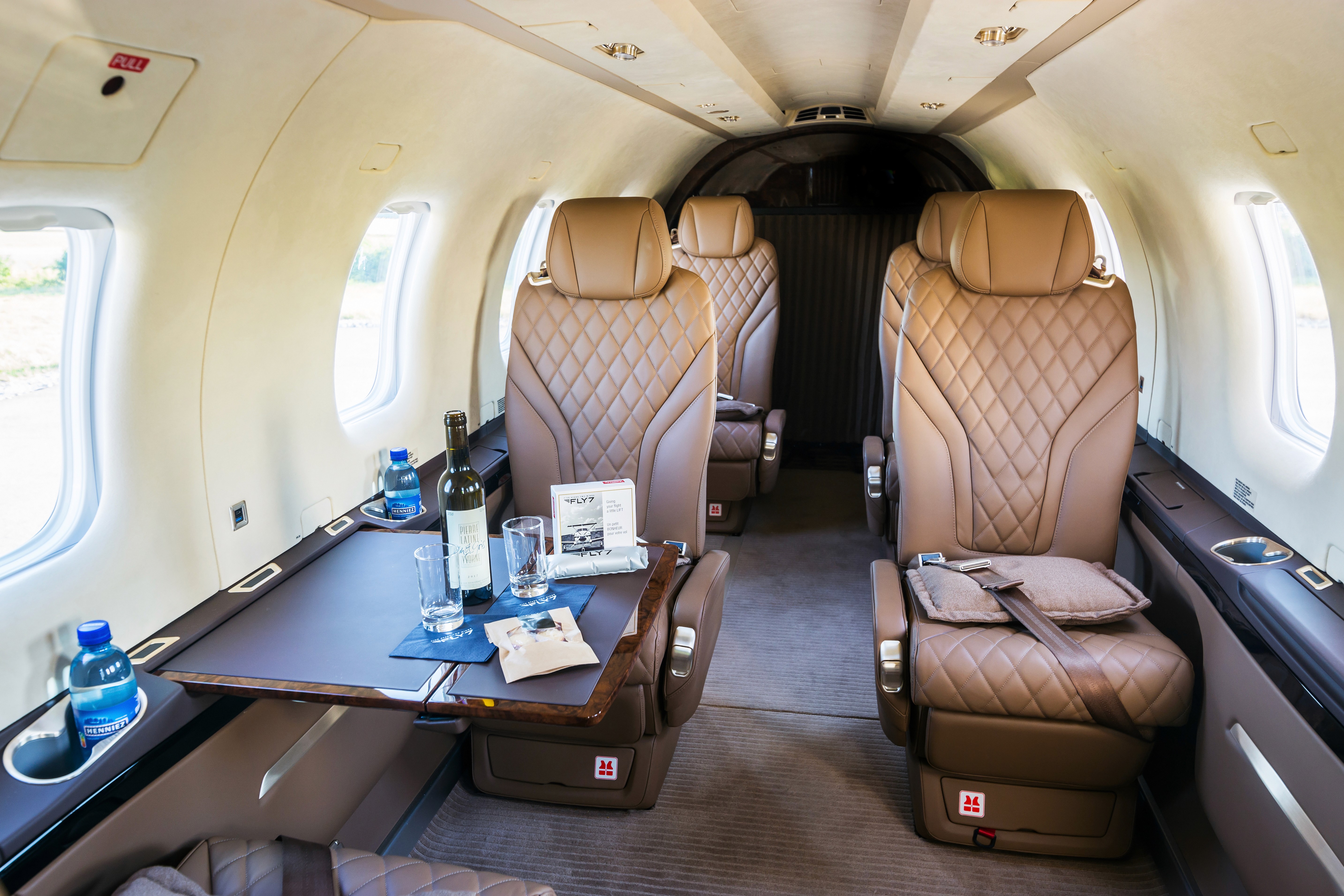 Intérieur du Pilatus PC-12