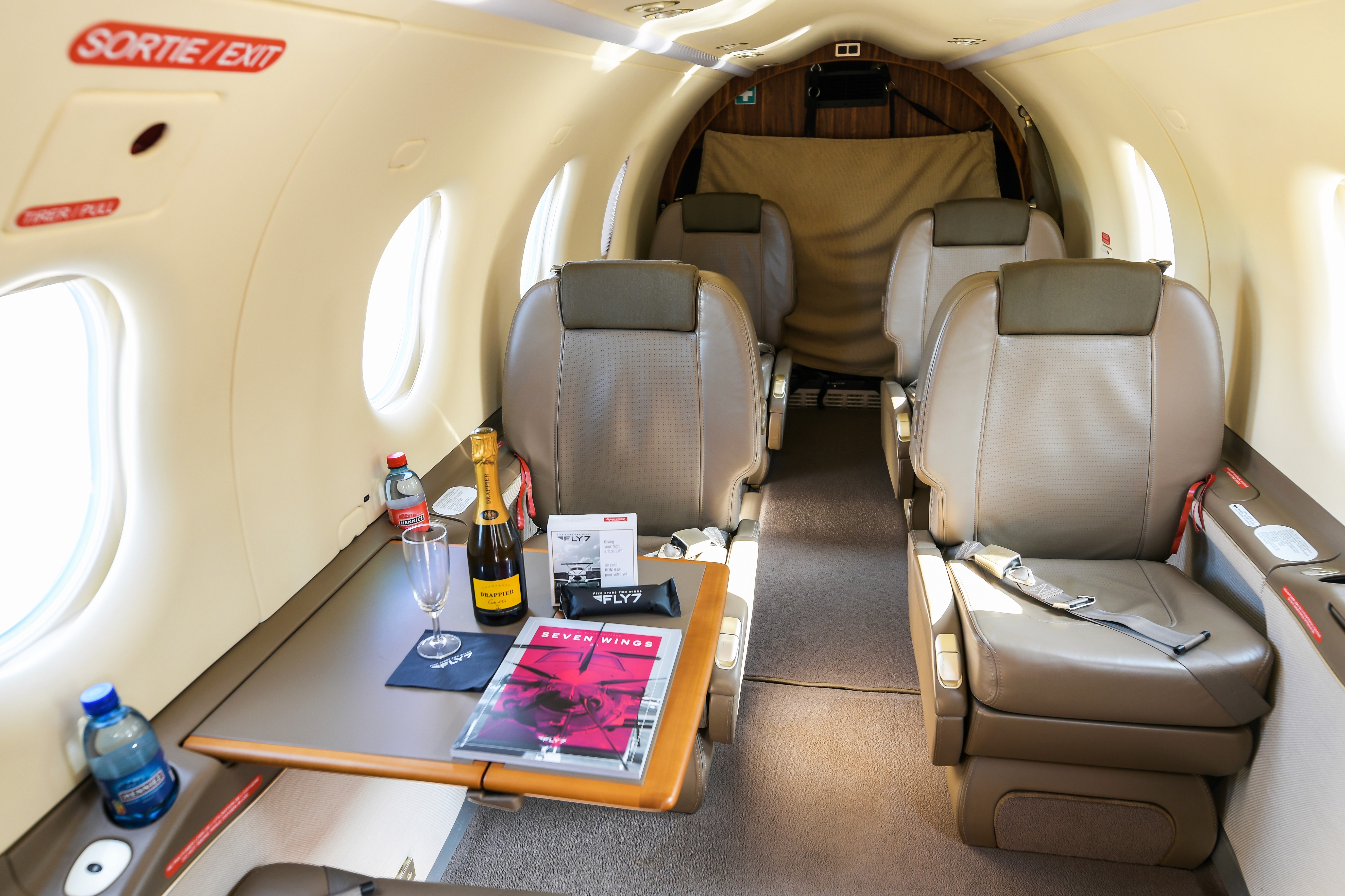 Intérieur du Pilatus PC-12