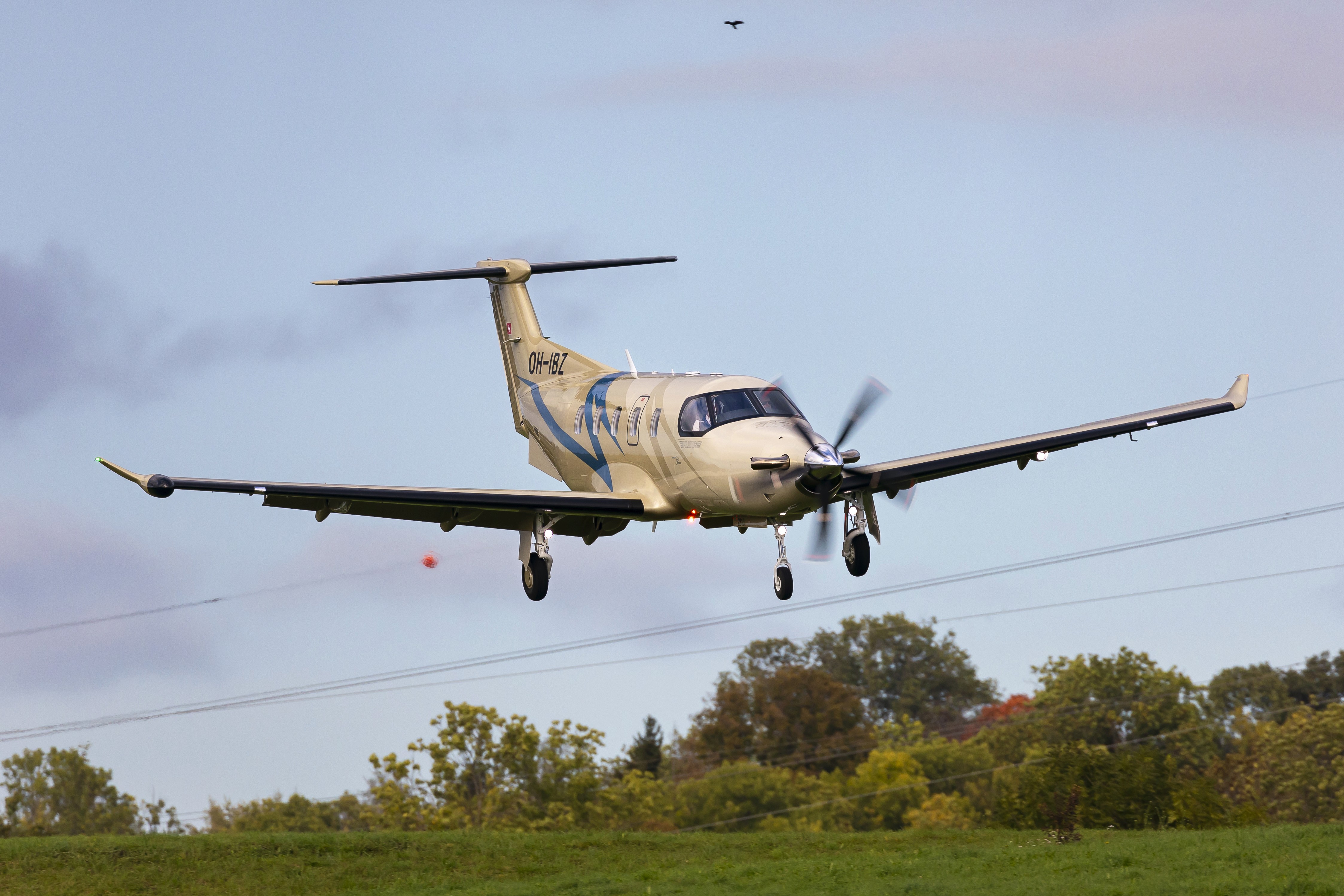 Pilatus PC-12 dans le ciel