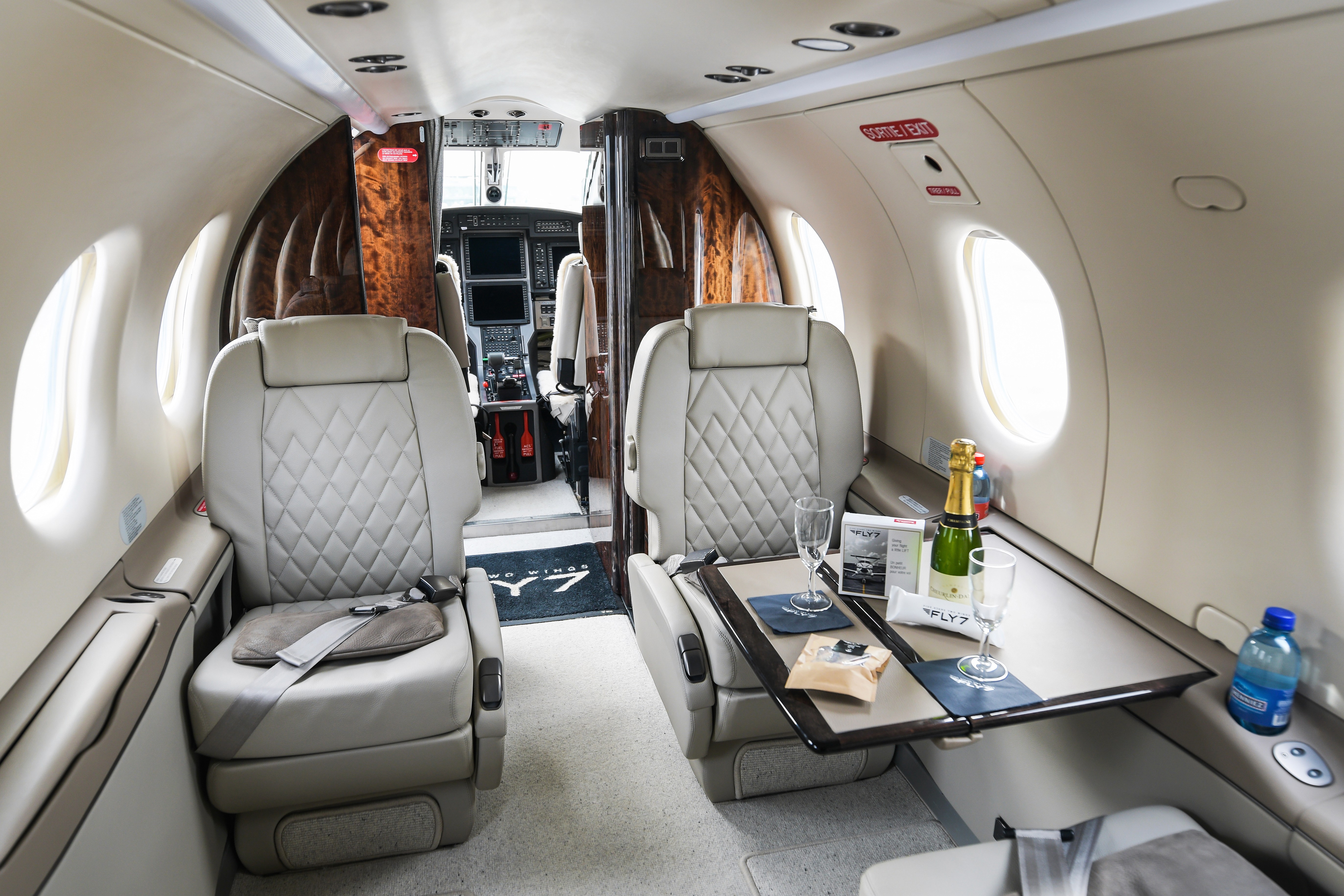 Intérieur du Pilatus PC-12