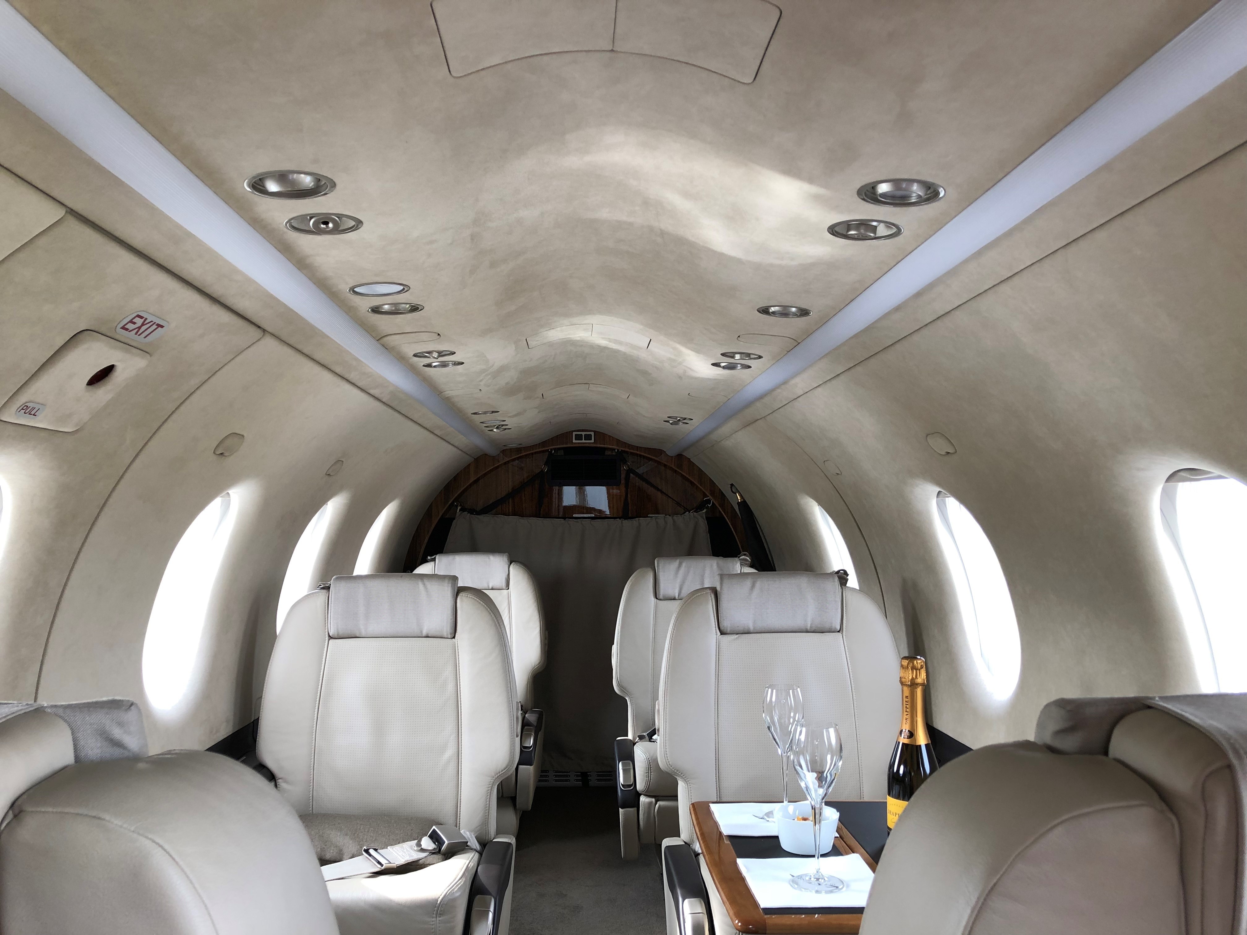 Intérieur du Pilatus PC-12