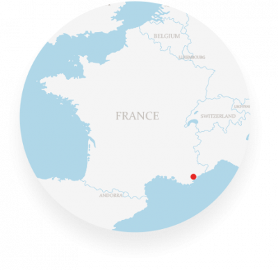 Map Saint-Tropez